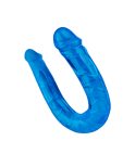 Double Dong Flexible Bleu Pocket Pleasure  1 dosette de lubrifiant