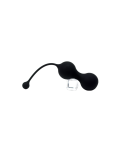 MINA Noir, Boules de Geisha en silicone médical USB avec télécommande MINA Noir, Boules de Geisha en silicone médical USB avec télécommande