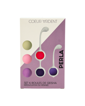 PERLA – Set de 6 Boules de Geisha Progressives