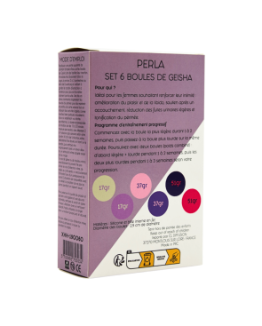 PERLA – Set de 6 Boules de Geisha Progressives