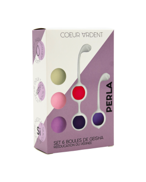 PERLA – Set de 6 Boules de Geisha Progressives