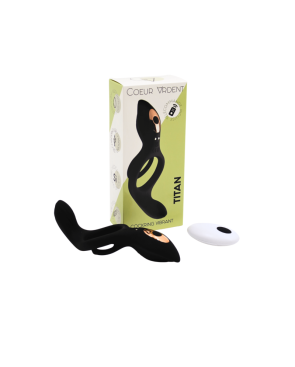 TITAN – Cockring Vibrant Télécommandé