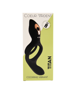 TITAN – Cockring Vibrant Télécommandé