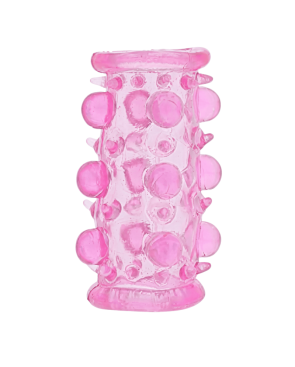 Gaine Pénienne Picots Rose  1 dosette lubrifiant — Pocket Pleasure