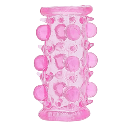 Gaine Pénienne Picots Rose  1 dosette lubrifiant — Pocket Pleasure