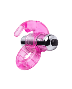 Anneau Vibrant Lapin Rose  1 dosette lubrifiant — Pocket Pleasure