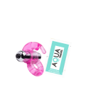 Anneau Vibrant Lapin Rose  1 dosette lubrifiant — Pocket Pleasure