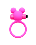 Anneau Vibrant Ourson Rose  1 dosette de lubrifiant — Pocket Pleasure