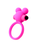 Anneau Vibrant Ourson Rose  1 dosette de lubrifiant — Pocket Pleasure