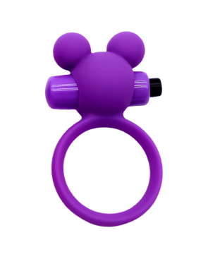 Anneau Vibrant Ourson Violet  1 dosette de lubrifiant — Pocket Pleasure