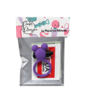 Anneau Vibrant Ourson Violet  1 dosette de lubrifiant — Pocket Pleasure