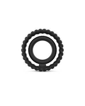 Cockring Dual ring Dorcel - Noir