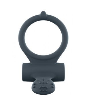 Cockring Vibrant Power Clit  - Noir