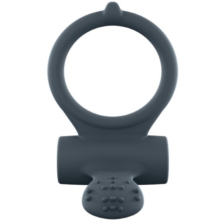 Cockring Vibrant Power Clit  - Noir