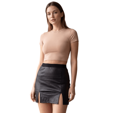 Jupe courte noir Stella