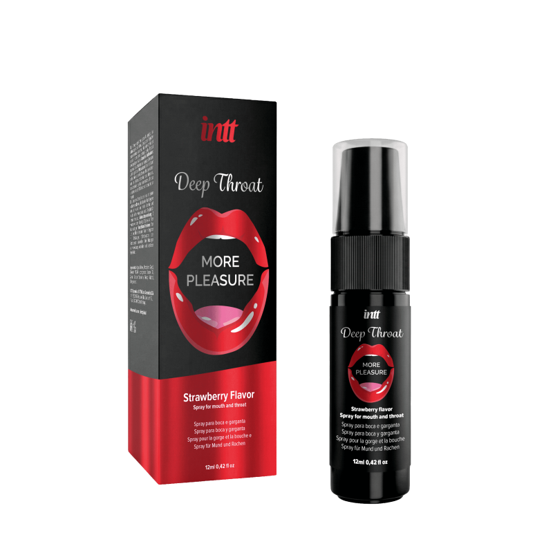 Deep Throat Fraise - Srapy pour la bouche et gorge profonde Deep Throat Fraise - Srapy pour la bouche et gorge profonde
