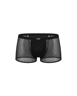 Boxer noir semi opaque