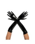 Gants en vinyle noir Gants en vinyle noir