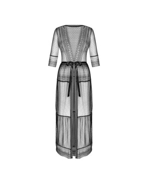 Estiqua peignoir noir