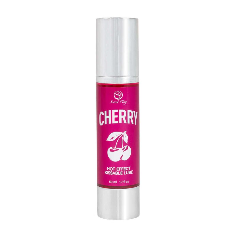 Lubrifiant effet chaud cerise