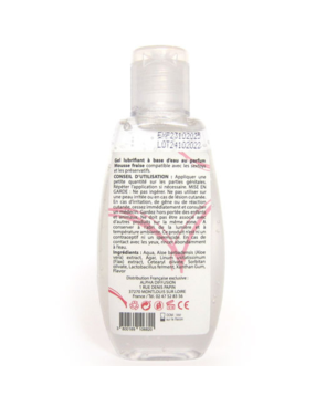 Lubrifiant à base d'eau 100% naturel Mousse fraise 90 ml 