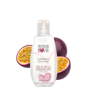Lubrifiant à base d'eau 100% naturel Fruit de la passion 90ml 