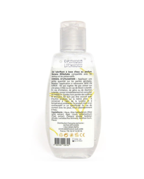 Lubrifiant à base d'eau 100% naturel Banane Milkshake 90 ml 
