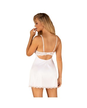 Amor Blanco Nuisette et string - Blanc