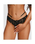 Matildea string ouvert noir
