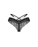 Matildea string ouvert noir