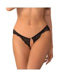 Divienne string ouvert noir