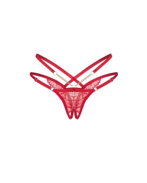 Matildea string ouvert Rouge
