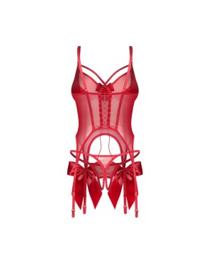 Gifty red Corset et string