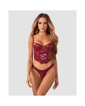 Redya Corset et string rouge