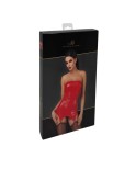 F368 Bombshell Corset porte jarretelles rouge féroce F368 Bombshell Corset porte jarretelles rouge féroce