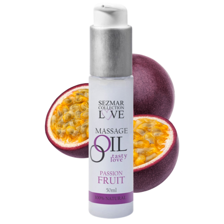 Huile de massage comestible Fruit de la passion 50ml