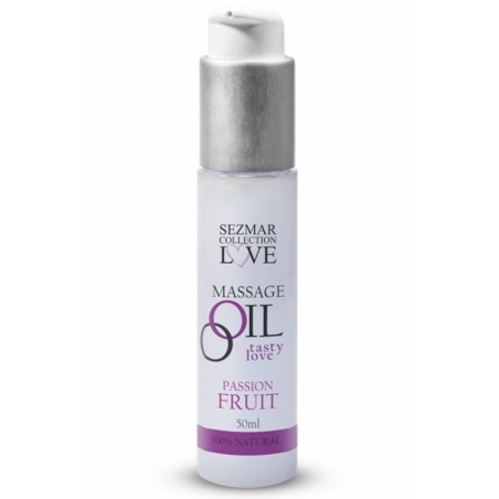 Huile de massage comestible Fruit de la passion 50ml
