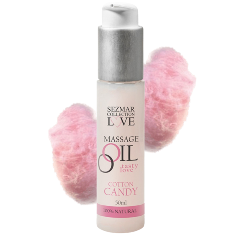 Huile de massage comestible Barbe à papa 50ml Huile de massage comestible Barbe à papa 50ml