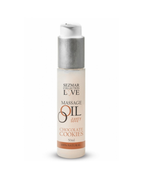 Huile de massage comestible cookie chocolat 50ml 