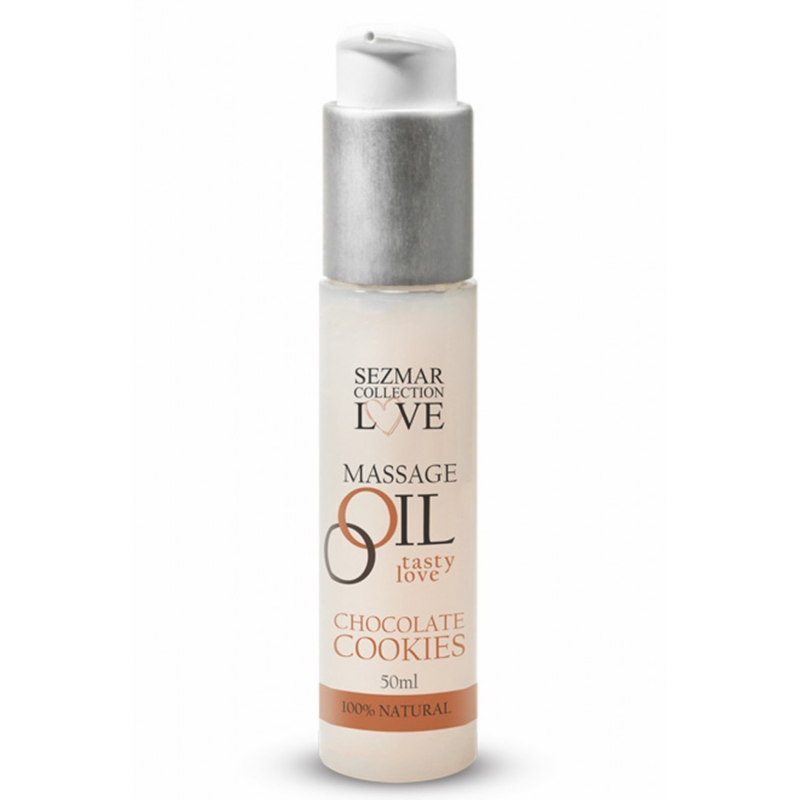 Huile de massage comestible cookie chocolat 50ml Huile de massage comestible cookie chocolat 50ml