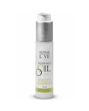 Huile de massage comestible mangue 50ml 